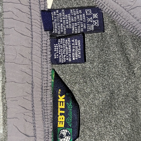 Vintage. Made in USA. Eddie Bauer. Ebtek. Polartec. Fleece. Sweatpants. Men's M - Picture 2 of 16